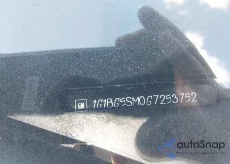 2016 Chevrolet Cruze Premier Auto z USA, uszkodzony, nr VIN 1G1BG5SM0G7253752